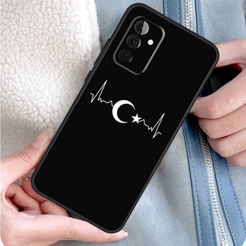 Turkey Flag Phone Case For Samsung Galaxy A54 A34 A14 A15 A25 A35 A55 A53 A33 A13 A52 A32 A12 A51 A71