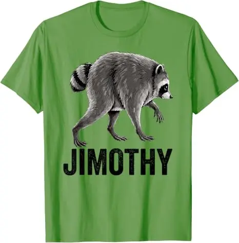 Jimothy Raccoon I Shaped Like Ball Short Spine Lustiges Geschenk-T-Shirt Y2k Trash Panda Wildlife Graphic Saying Tee HOT JIMOTHY Summer – Detail 18
