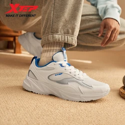 Xtep Casual Shoes For Men Spring Soft Trendy Retro Sports Shoes Comfortable Stability Sneakers 876119320039