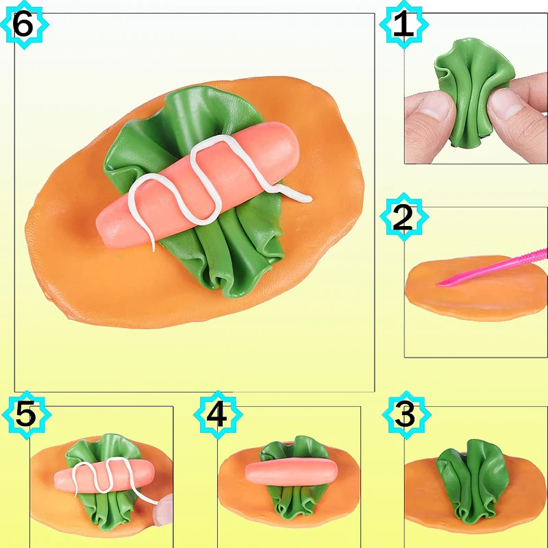 Polymer Clay 24 Colors, Modeling Clay, Oven Baked Clay With Carving Tools, Perfect For Sculpture, Crafts, DIY Projects