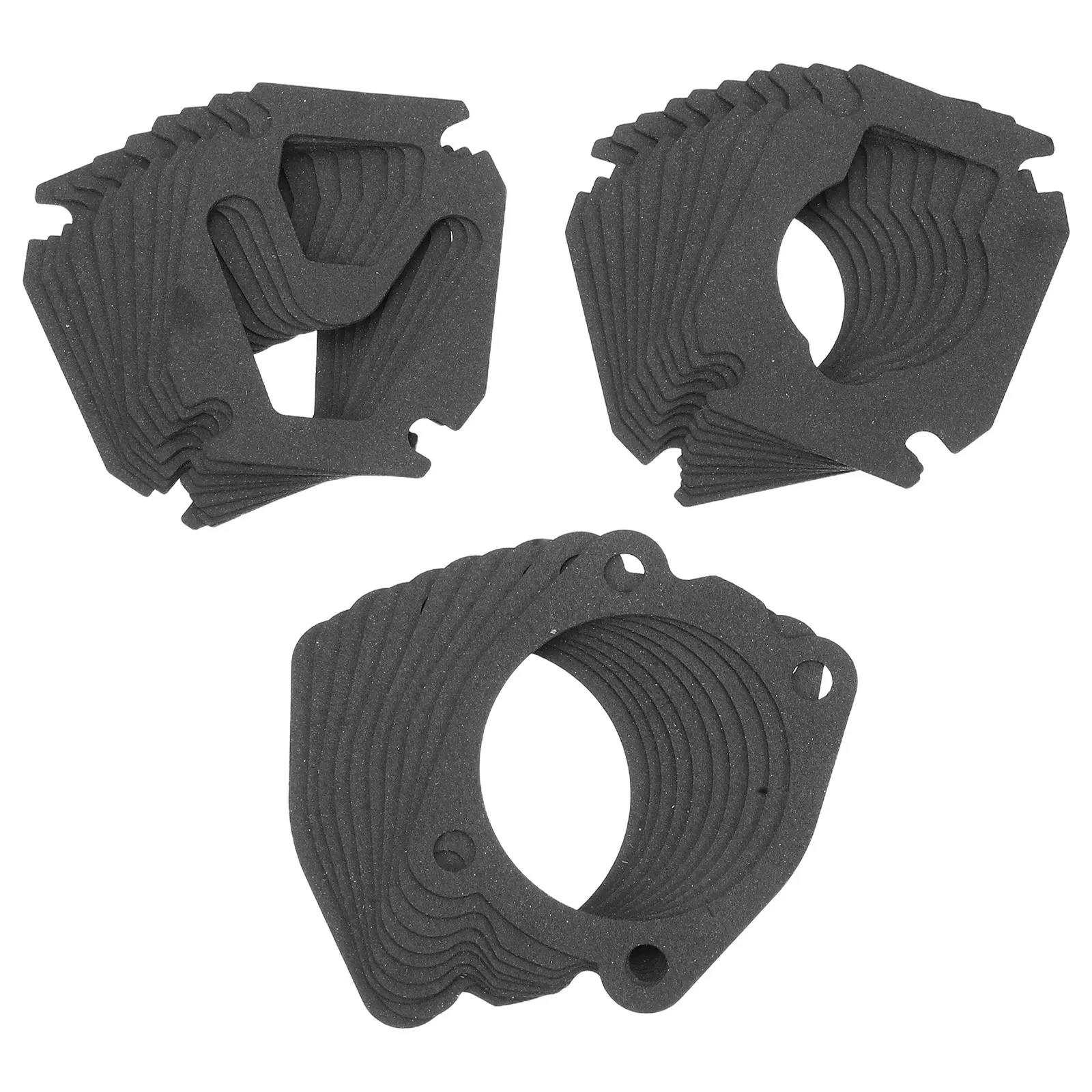 30Pcs Air Compressor Gasket Set High Efficiency Valve Paper Gaskets Replacement Kit Noise Reduction Wear Resistant Air