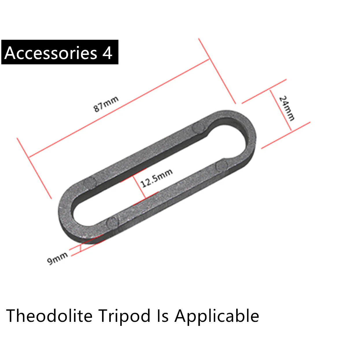 

Геодезические инструменты Общие аксессуары Теодолитовый штатив 87 мм x 24 мм для установки центрального винта