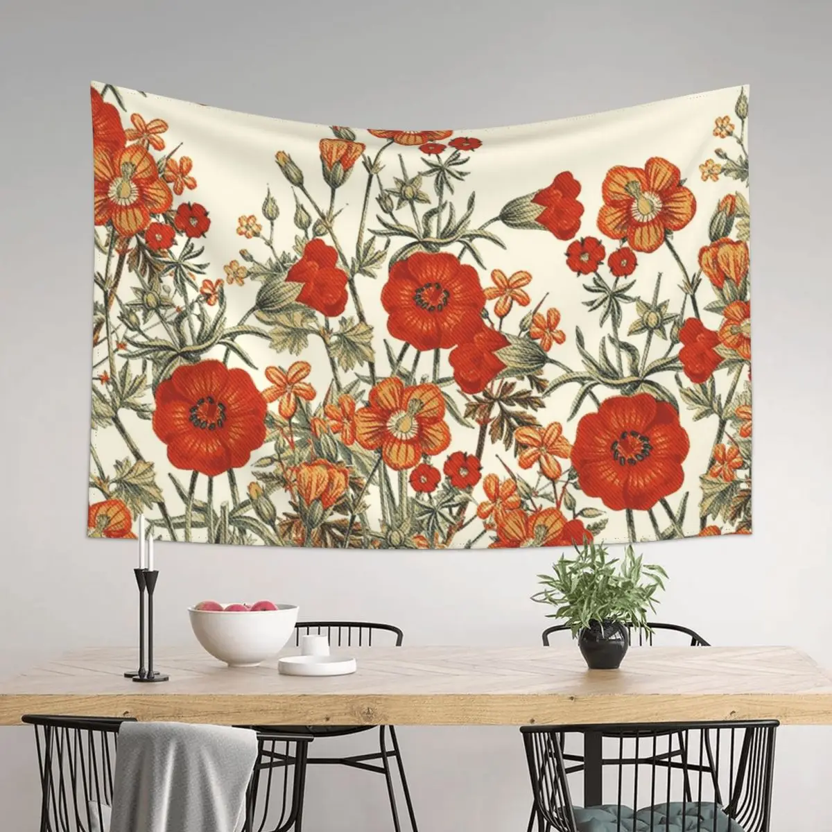 

Vintage Garden 7 Tapestry Room Decore Aesthetic Decorative Paintings Room Ornaments Tapestry