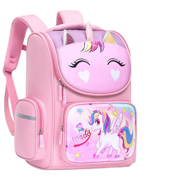 My Little Pony Cute Primary School Students 6-12 Years Old Cartoon Anime Fashion All-match Dirty and Rainproof Leisure Backpack