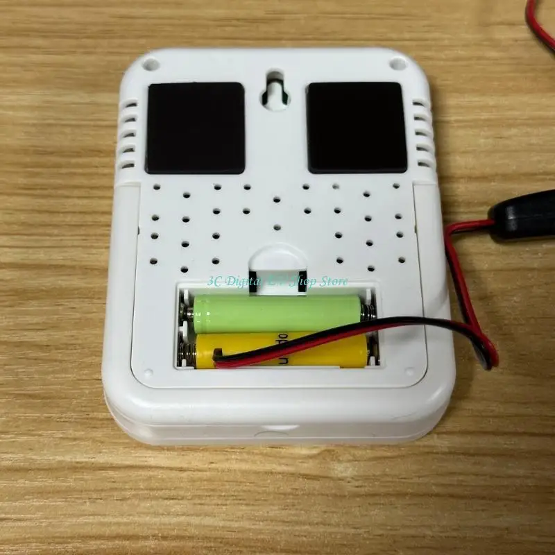 E74D 2 in 1 USB -Netzteilkabel USB bis 3 V LR6 -Batterie für LED -Lichtuhr – Detail 3