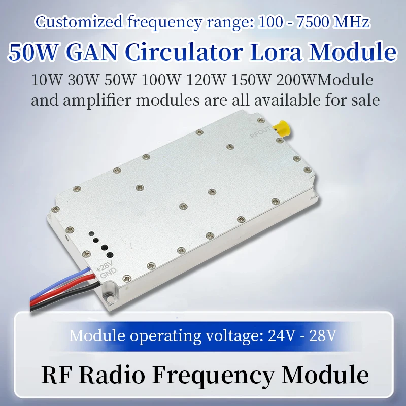 Mastering the 50W RF Power Amplifier Module: A Field Engineer's Guide to Low-Altitude Aircraft Control