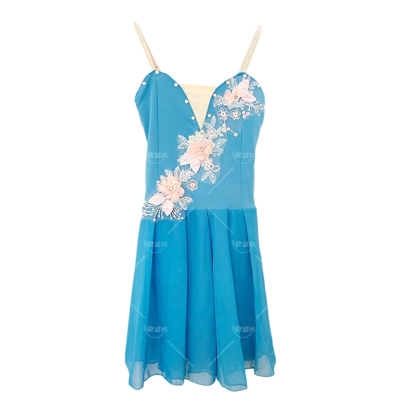 Chiffon Ballet Rok Paars Professioneel Ballet Klassiek Ballet Rok Performance Danseres Prinses Rok