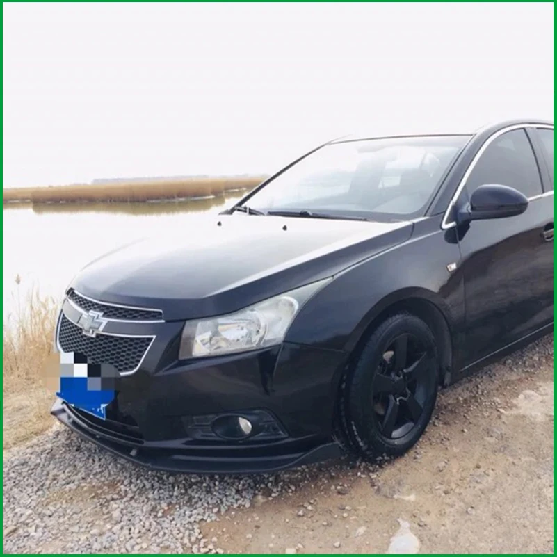 Car Styling For Chevrolet Cruze 2009-2014 Front Bumper Lip Diffuser Protector Cover Trim Strips Decorative Auto Accessories