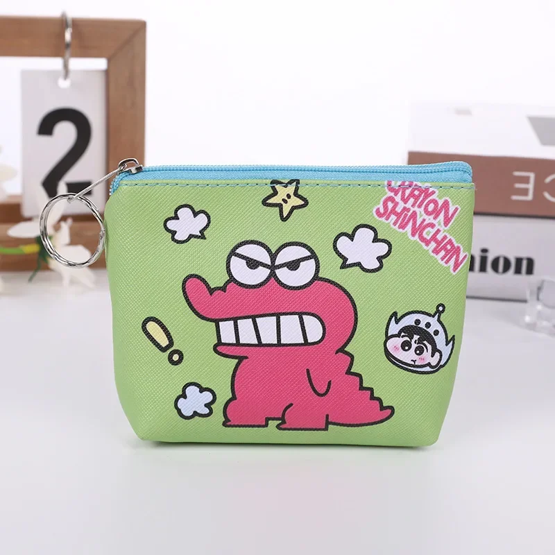 3 zufällig ausgewählte neue Crayon Shin-chan Cartoon-Taschen, Geldbörsen, einfache Brieftaschen für Männer und Frauen, Studenten, schnelle Lieferung – Detail 12