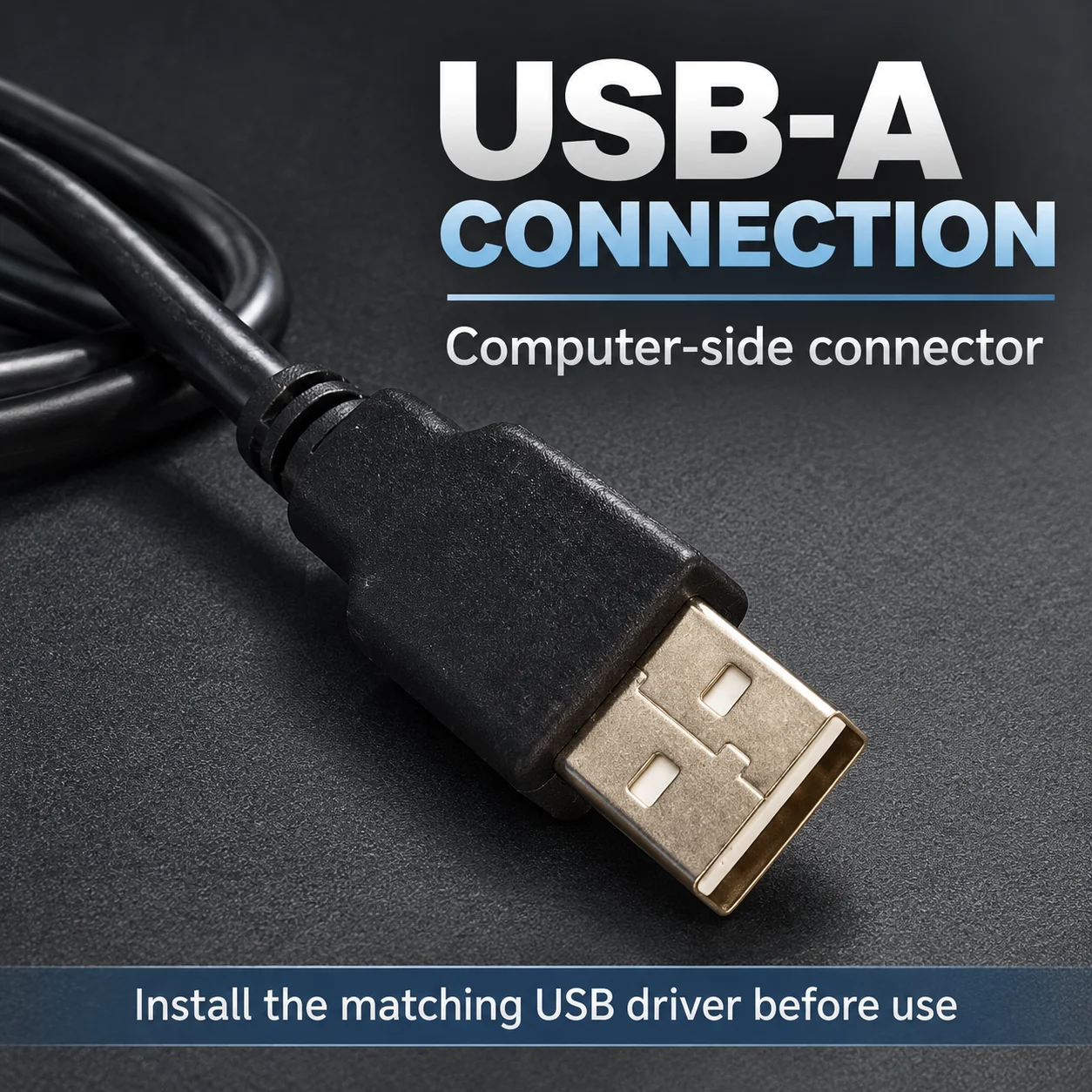 USB to 6 Pin USB-QC30R2 Programming Cable for Mitsubishi Q Series PLC, Q01 Q02 Q03 Q06 3M, Industrial Maintenance Data Link Wire