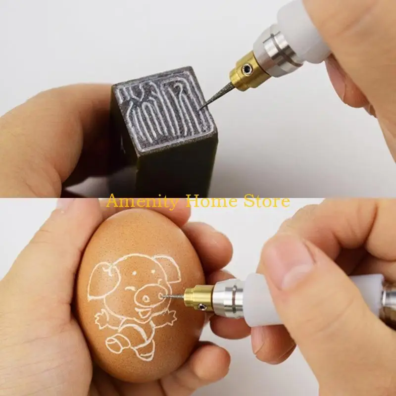 

Набор ручек для электрического гравера F26C Эргономичный дизайн, цельнометаллическая конструкция и высокоскоростной двигатель