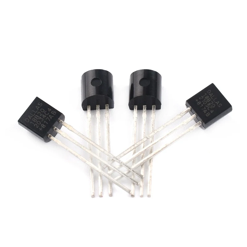 5 Stück/Lot Sensor Elektronischer Chip DS18B20 TO-92 18B20 Chips Temperatursensor IC 18b20 DIY Elektronik – Detail 3