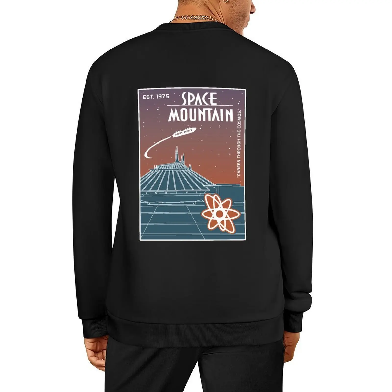 

Space Mountain (Nebula) Pullover mens clothes autumn korean autumn clothes men's clothing sports sweatshirt man