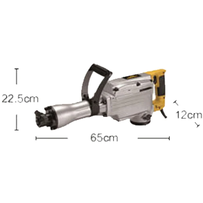 JH-65/JH-65A Industrial Machinery portable electric demolition hammer1520W/1700W Impact energy 45J/60Jjack hammer demolition