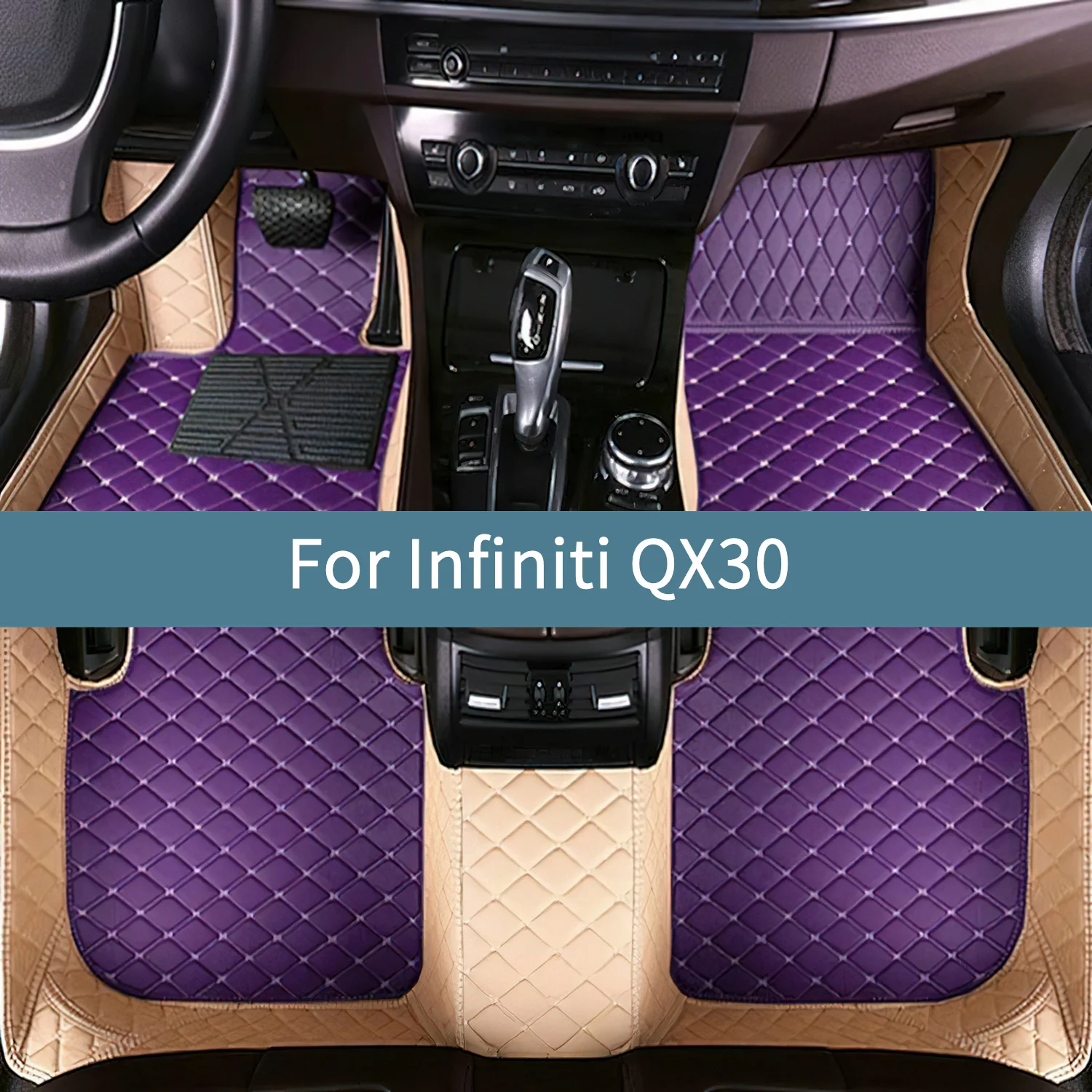 

Car Floor Mats For Infiniti QX30 2016 2017 2018 2019 2020 Floor Mats For Cars All Weather Waterproof Full Set