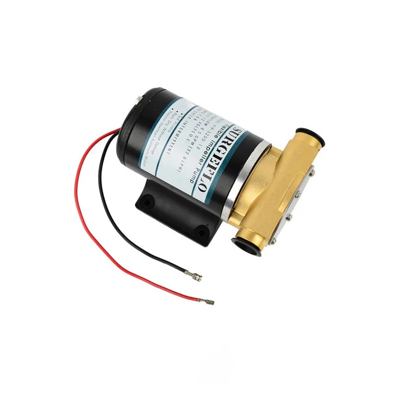 

12 В 24 В трюмный насос 30 л/мин корабельный насос для яхты с высоким расходом самовсасывающий центробежное рабочее колесо медный насос