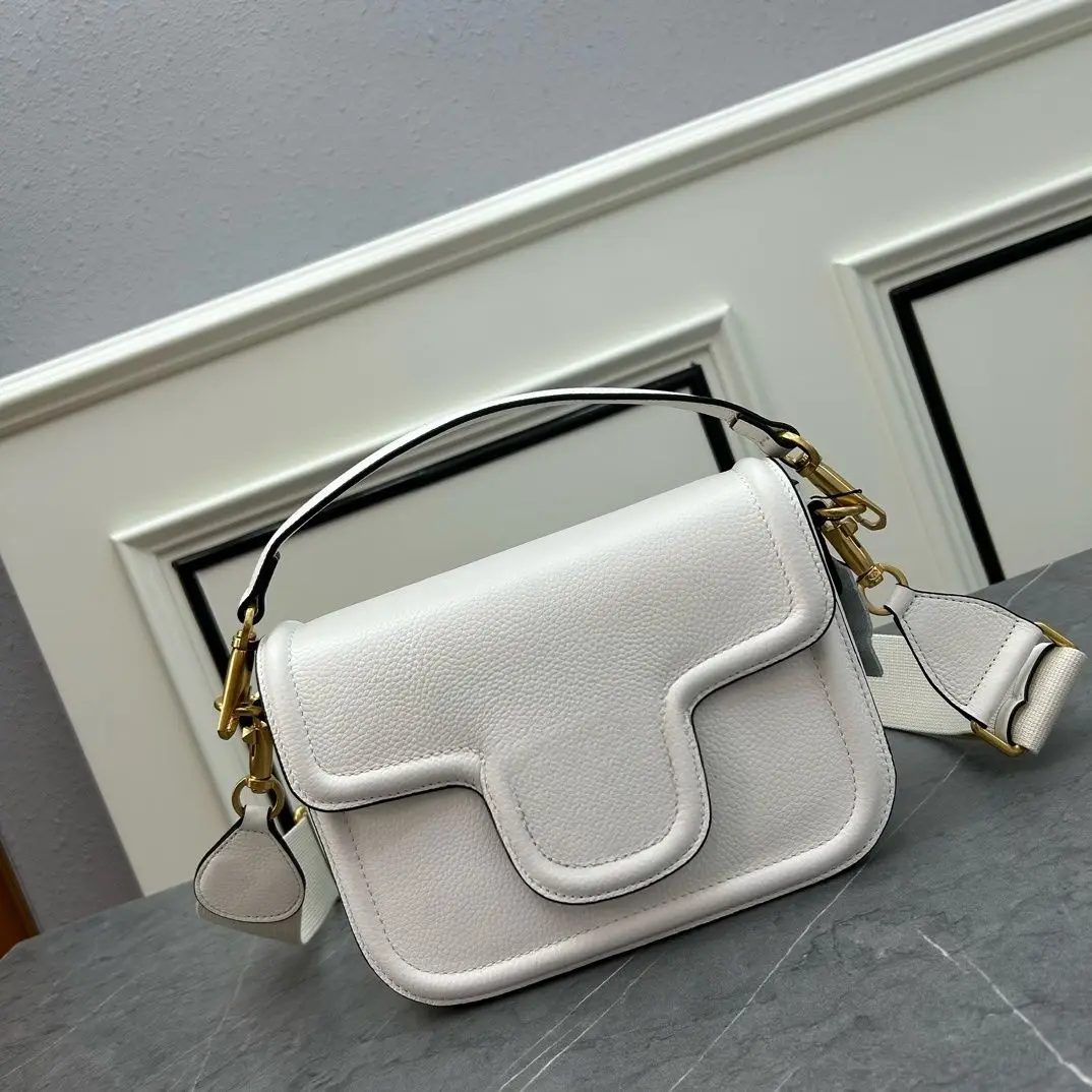 

Lightweight Soft Leather Ladies Shoulder Bag Cover Style Travel Small Backpack Casual Bag Urban Minimalist Style Underarm Bag