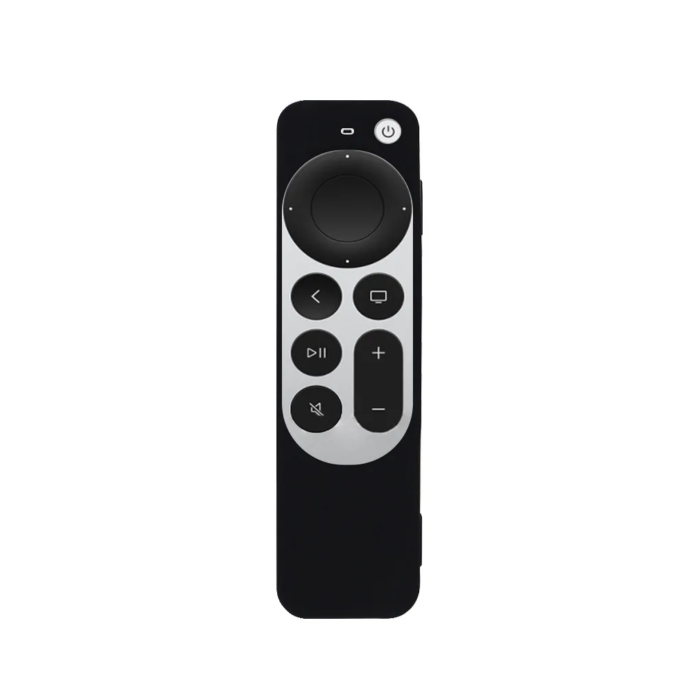 Anti-Lost Protective Case For 2021 Apple TV 6th Gen Remote Control Anti-Slip Durable Silicon Shockproof Cover