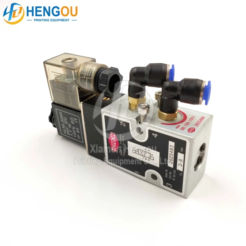 5 Pieces Heidelberg SM52 SM74 SM102 CD102 Machine 24V DC Valve 1.7W Valve 61.184.1051 98.184.1051