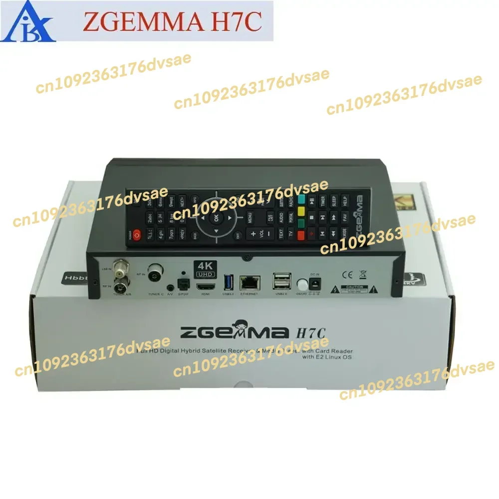 

ZGEMMA H7C DVB S2 + twin DVB T2/C 4K tv decoder
