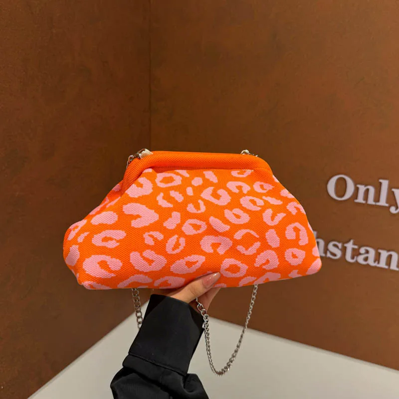 

2025 Новинка! Женская сумка в корейском стиле с леопардовым принтом в стиле ретро — уникальная универсальная повседневная сумка через плечо/сумка через плечо