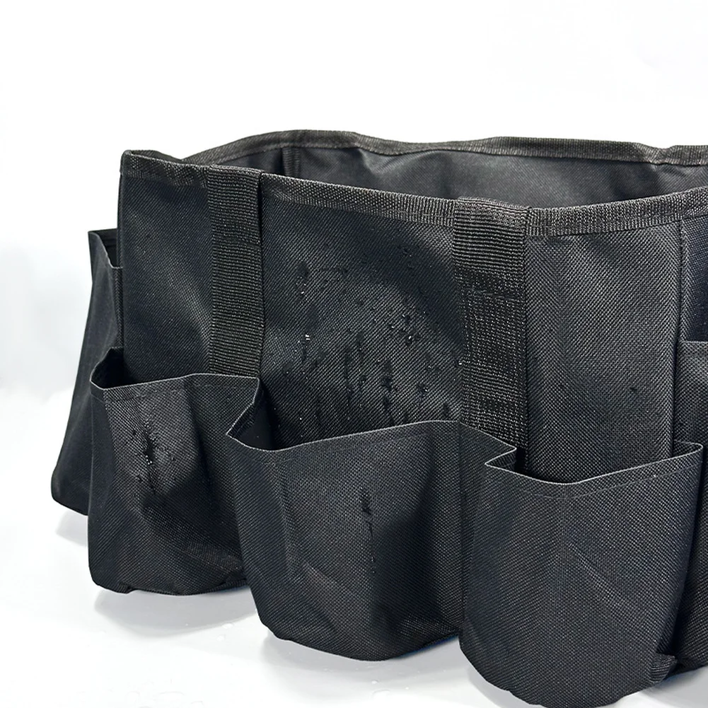 Functional Garden Tool Organizer Bag Compatible with For Car Cleaning Kits and Yard Maintenance Gear 45x30x21cm