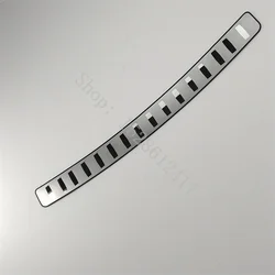 For VW/Volkswagen T-ROC TROC 2018~2024 Rear Door Bumper Protector sill plate Protector Sill Rear boot guard Trim car accessories