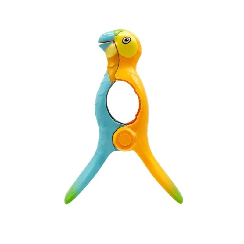

Beach Towel Clip for Lounger Beach Chair Parrots Bird Towel Clip Large Windproof C7AC