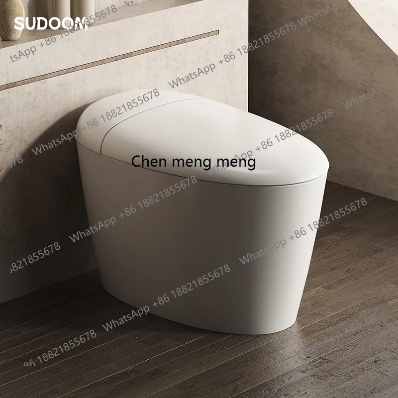 

The new toilet household does not require power supply, no water pressure limit, siphon toilet round toilet