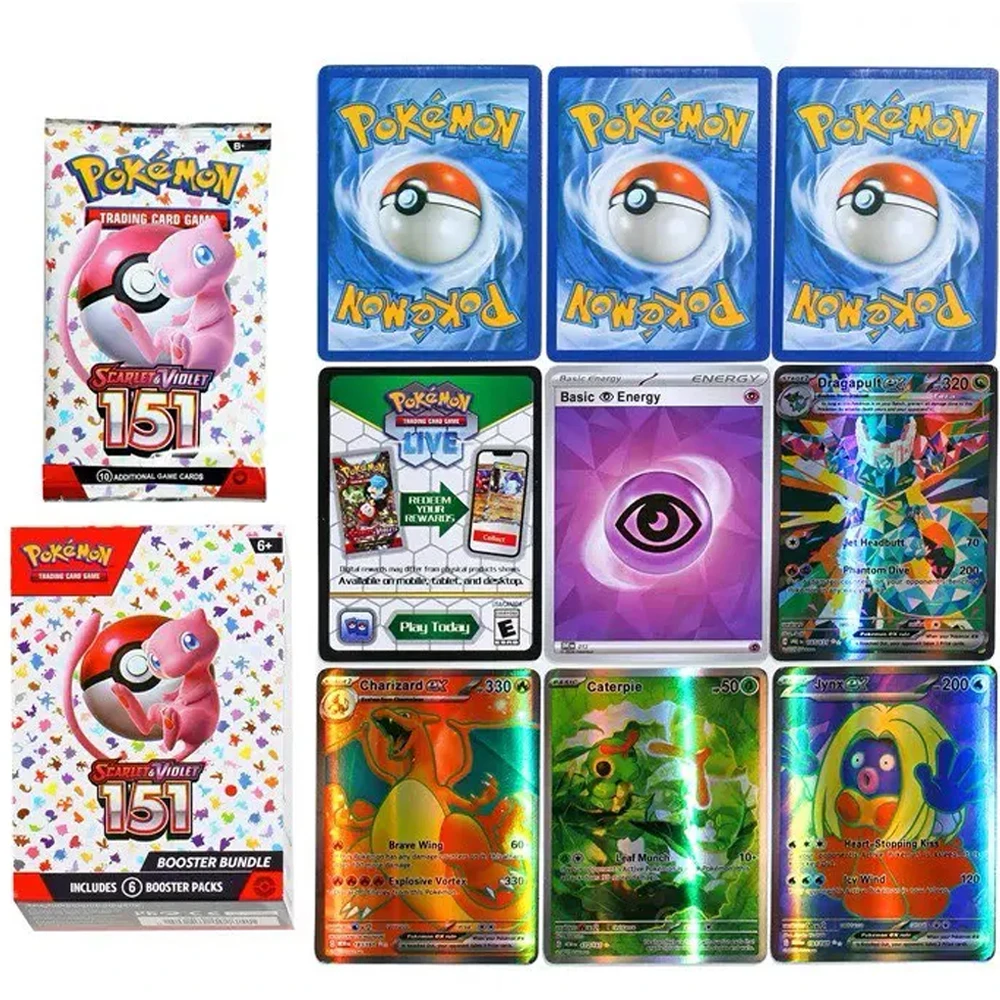 SCARLET&VIOLET Pokémon-Karten Englisch Mega Phantasmal Flames Booster Bundle Version ME02 Trainer-Sammelkarten