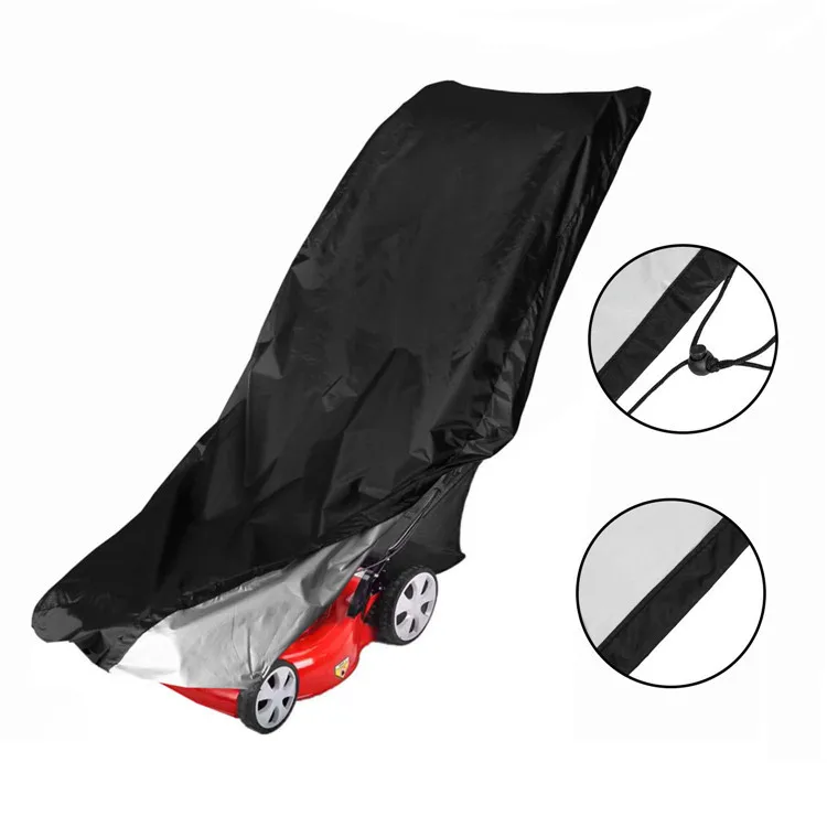 

Waterproof lawn mower rain cover dust cover weeding machine cover 25x76x44inches