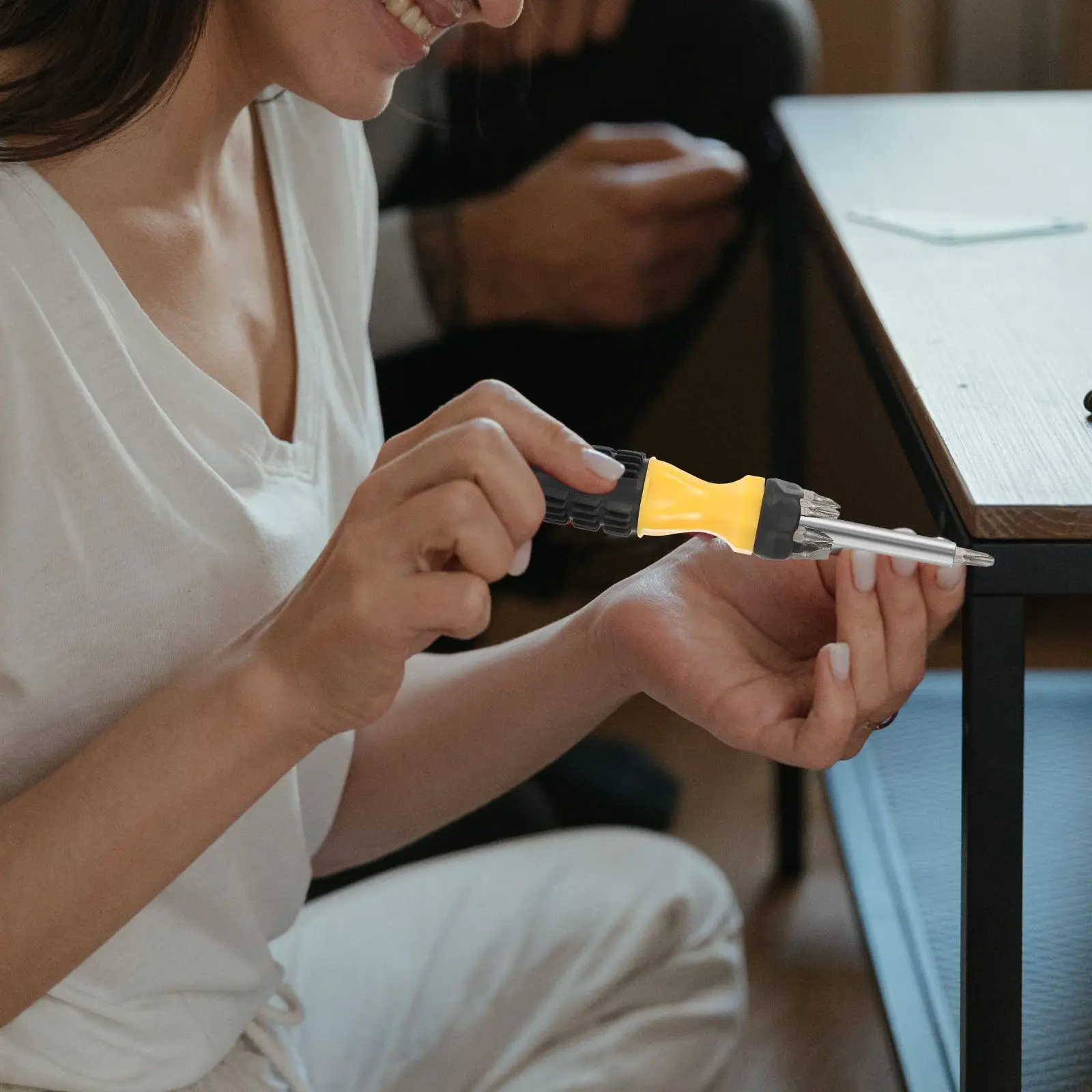 Multifunctional Screwdriver Group Hidden Storage Fake Case Container Cash Hider Secret Safe Small Metal Outdoor Gadgets Camping