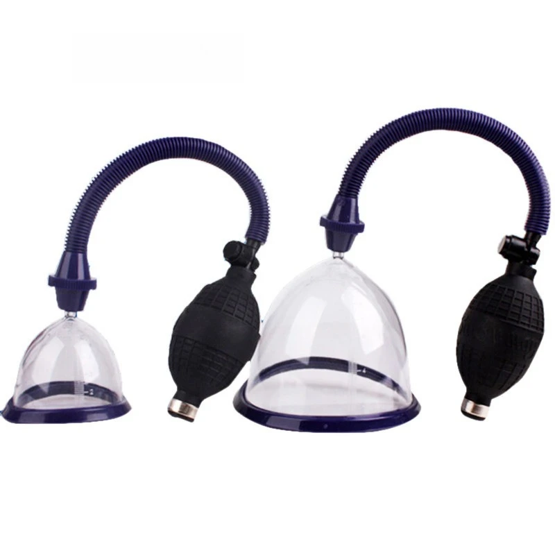 Vacuum Breast Massager with Negative Pressure Suction for Women - Adult Toy