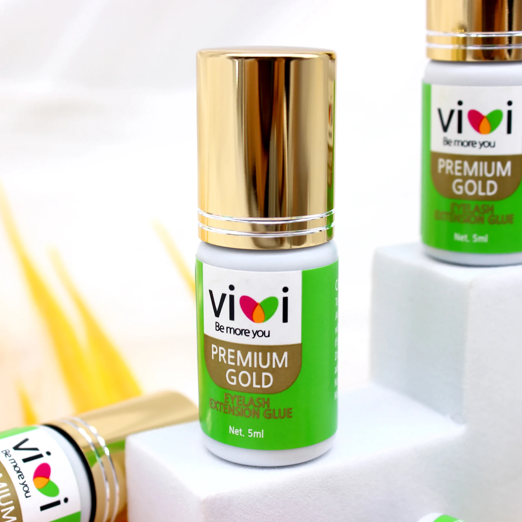 VIVI – colle coréenne pour Extension de cils, fournitures d'outils de maquillage, adhésif Super fort de 5ml, longue durée, EXTRA rapide, moyenne et rapide, 1 pièce