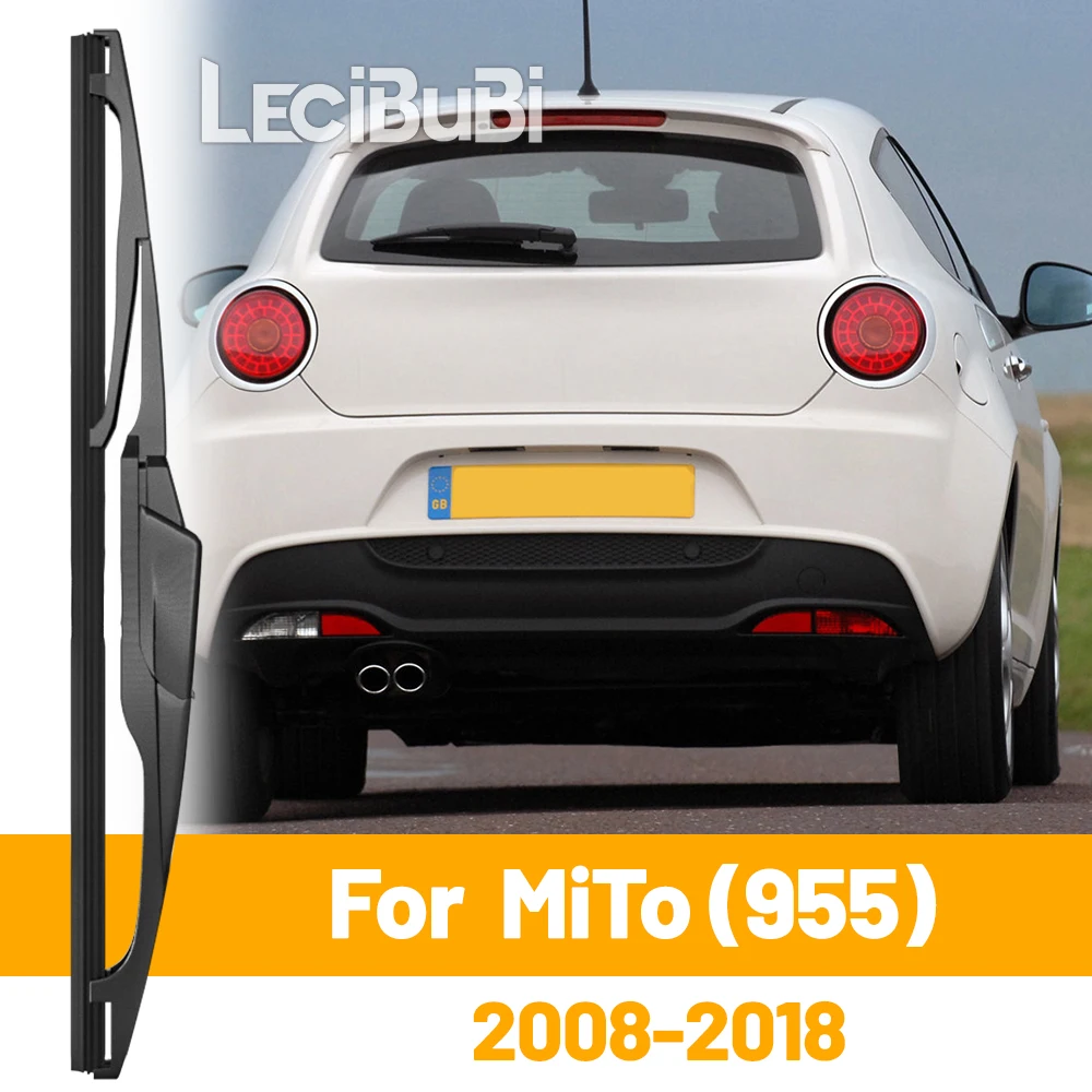 Für Alfa Romeo MiTo 2008–2018 2009 2010 2011 2016 2017, Heckscheibe, Scheibenwischerblatt, Heckklappe, Fensterwischer, Zubehör