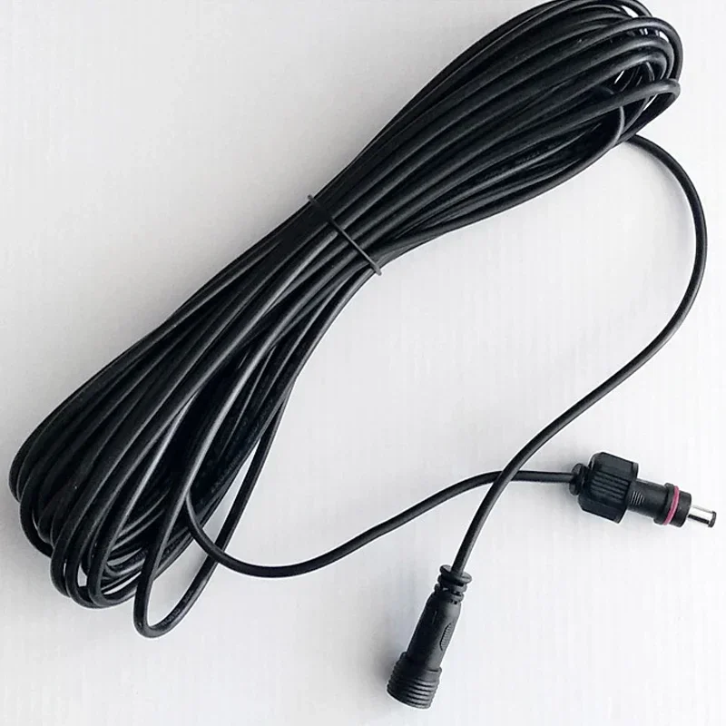Waterproof Outdoor DC Solar Light Extension Wire 2Pin Light Connection Cable Male to Female Line 1 to 2 Wire Splitter IP67