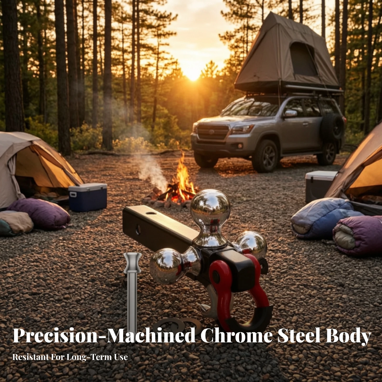rotatable-trailer-hitch-mount-rust-resistant-triple-ball-hitch-with-shackle-ball-mount-with-shackle-universal-fit