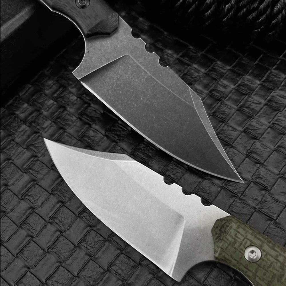 8cr13Mov صلابة عالية بقاء شفرة مثبتة سكين للتخييم الصيد فائدة متعددة الوظائف Bushcrafter التكتيكية سكين جيب #3