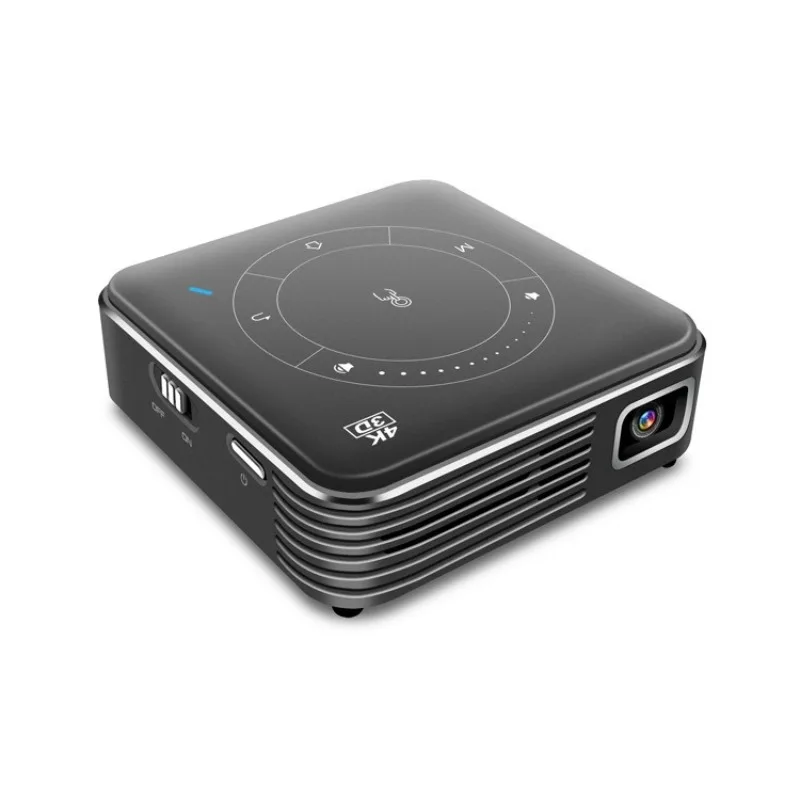 Portable 4K HD Mini Smart Projector 3D Micro Home Theater Beamer Compact Wireless Video Player LED Multimedia Cinema Portable