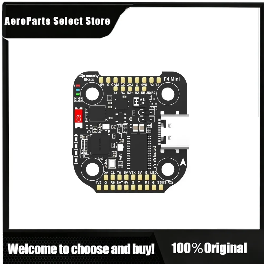 APStoreSpeedyBee F405 Mini BLS 35A 20x20MM Stack/Flytower 3-6S LiPo Barometer/OSD/Bluetooth/BLHeli_S 4INQ ESC For FPV Racing Dro