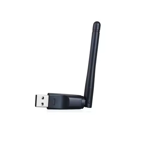 2pcs 150Mbps 2.4G Wireless Network Card USB 2DBi WiFi Antenna LAN Adapter Ralink RT5370 Dongle Network Card for PC Laptop