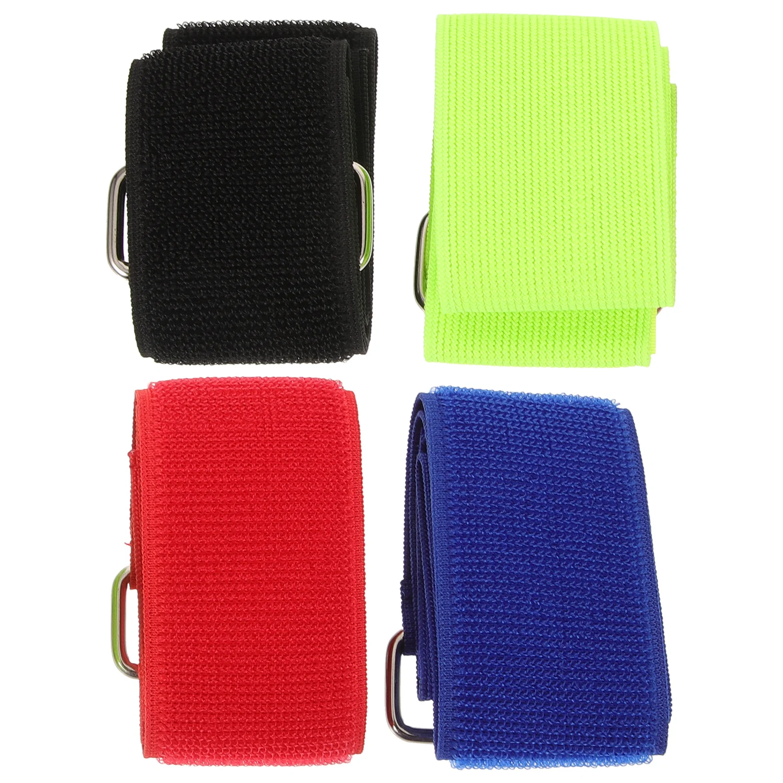 

4Pcs Bento Box Straps Nylon Metal Elastic Lunch Container Bands Portable Reusable Carrying Bands for Work Picnic Office