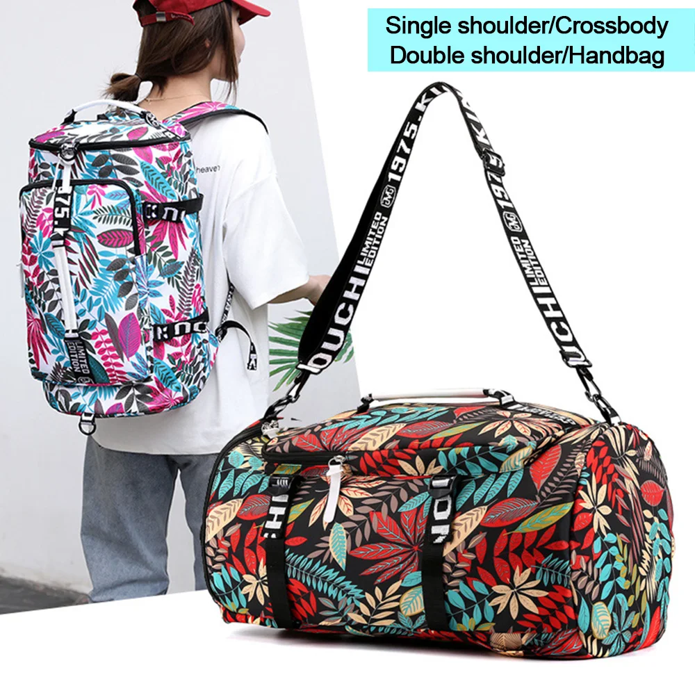 

Новая большая вместительная сумка для альпинизма, нейлоновый многофункциональный рюкзак для спортзала и фитнеса, водонепроницаемая сумка для улицы