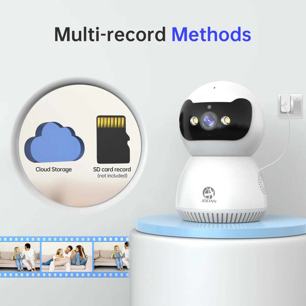 Jooan 5MP Smart WiFi IP Camera Surveillance Camera Automatic Tracking Indoor Wireless Security Home CCTV Baby Monitor