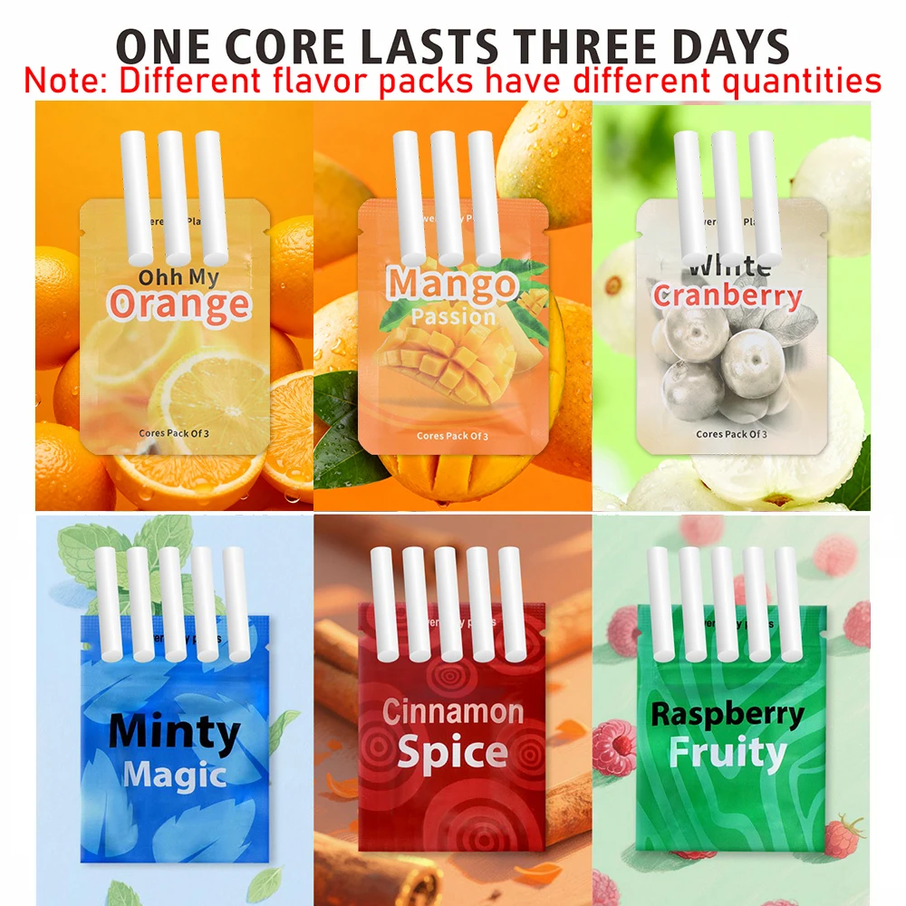 Personalized Füm Inhaler with Custom Name Logo Nicotine-Free Smokeless Aromatherapy Stick Wooden Quit Smoking Tool for Home Offi