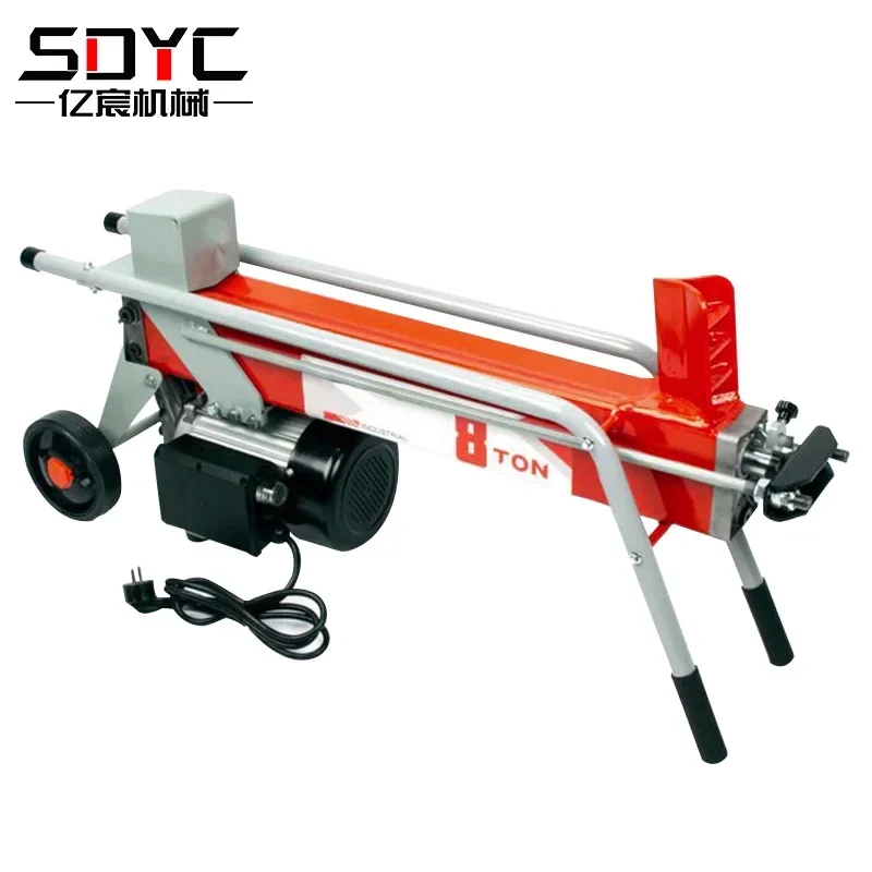 Fast Log Wood Wood splitting machine 8 T electric wood splitting machine 18 ton 20 ton Hydraulic woodsplitter