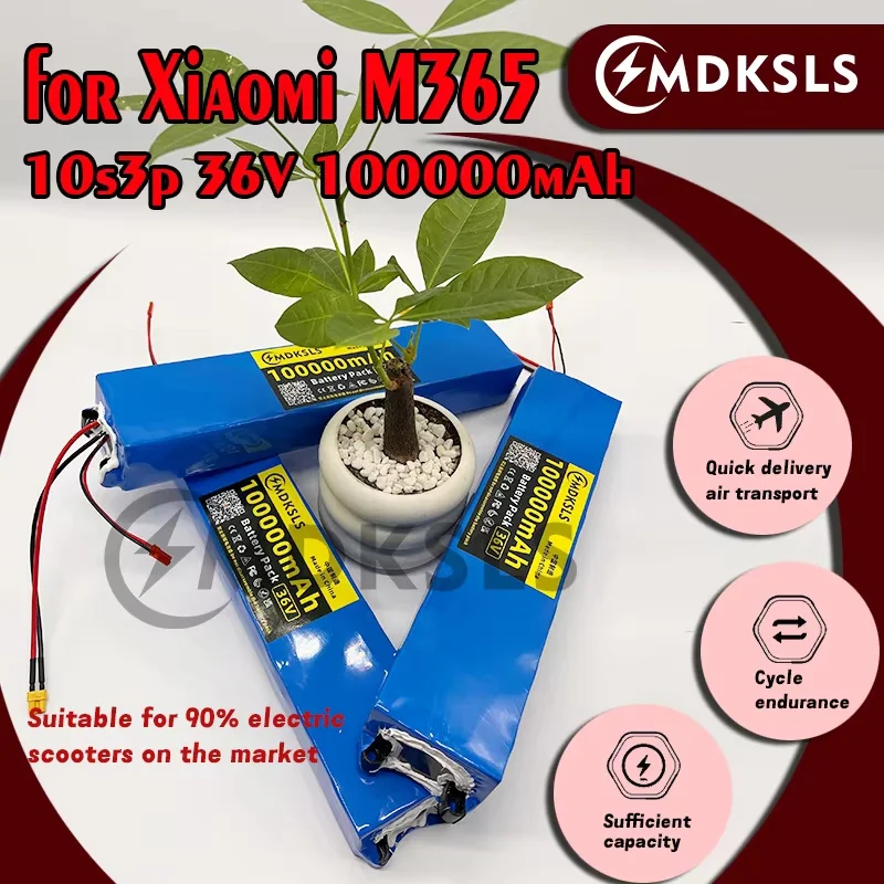 

NEW For M365 36V 10S3P 18650 Lithium Battery Pack BMS Suitable for Xiaomi PRO Bicycle Kick Scooter Long lasting battery life