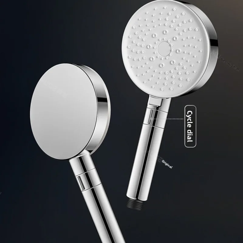 High Pressure Shower Head Set for Low Water Pressure Large Flow Rainfall Bathroom Shower System with Adjustable Spray Modes