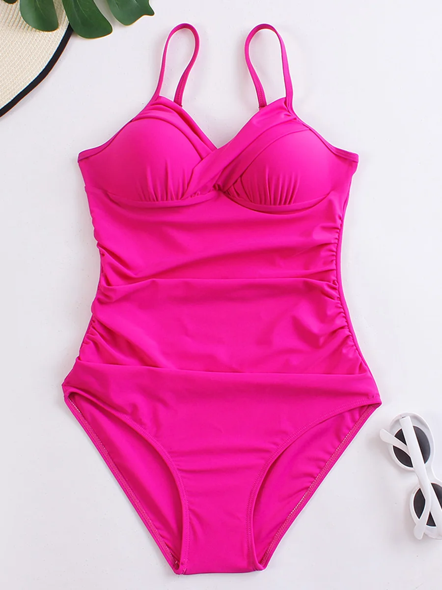 Bikini 2026 Para Mujer – Traje De Baño De 2 Piezas Con Aros, Push Up, Braga Alta, Talla Grande, Ideal Para Playa Y Piscina