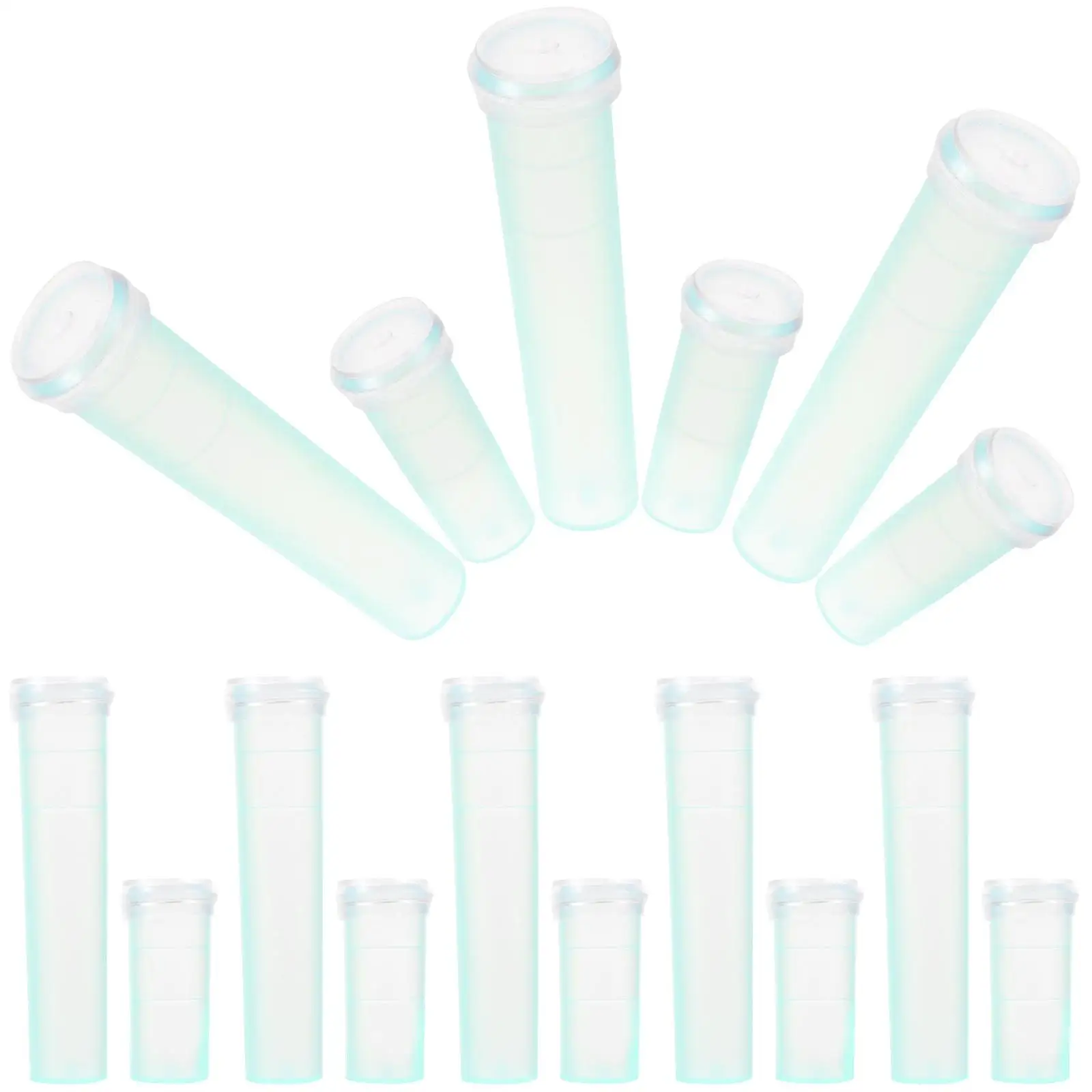 

400 Pcs Water Storage Pipe Floral Tubes for Fresh Flowers Plastic Patch Containers with Caps